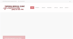 Desktop Screenshot of nevadamedicalclinic.com